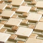 Link Beige Double Stacked Mosaic